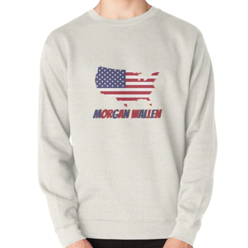 Morgan Wallen Flag Pullover Sweatshirt RB2209